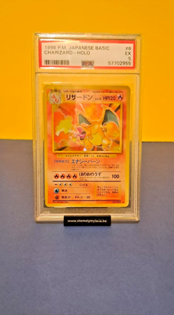 Charizard #6 (Pokemon Japanese Expansion Pack) PSA 5 - Image 5