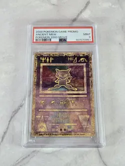 Ancient Mew Pokemon Card 2000 Promo PSA Mint 9 - Image 1