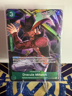 Dracule Mihawk (Illustration Box Vol.4) ST12-003 One Piece Promotion Cards Foil - Image 1