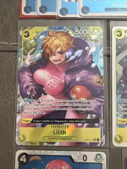One Piece CCG Lot Of 20 Alt Art Or Foil Character Cards NM M L3 - Image 3