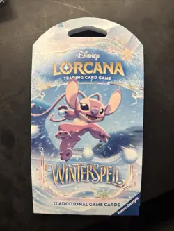 Disney Lorcana Winterspell Booster Pack | Elsa Olaf Moana Pocahontas Enchanted - Image 1
