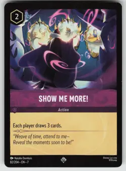 Show Me More! Super Rare Archazia's Island 82/204 Disney Lorcana - Image 1