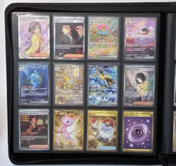POKEMON S&V: 151 - MASTER SET W/SEALED PROMOS (NEAR MINT) - BINDER INCLUDED - Image 1
