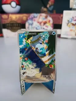 Pokemon TCG SV11: White Flare Oshawott 105/086 English IR Illustration Rare NM - Image 1