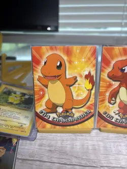 Pokemon Charizard (#04), Charmeleon (#05), Charmander (#06) 1999 TV Series Topps - Image 4