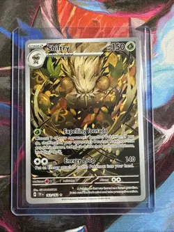 Pokemon TCG Shiftry 163/162 Illustration Rare, Temporal Forces - Image 1