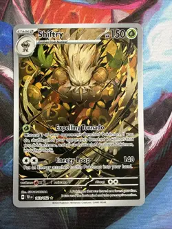 Pokemon TCG Shiftry 163/162 Illustration Rare, Temporal Forces - Image 2