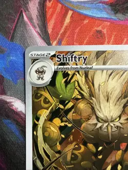 Pokemon TCG Shiftry 163/162 Illustration Rare, Temporal Forces - Image 3