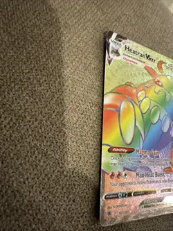 Pokemon TCG Heatran VMAX (Secret) 191/189 - Astral Radiance Rainbow - Image 2