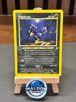 Murkrow 24/111 Neo Genesis Rare NM 2000 - Image 1