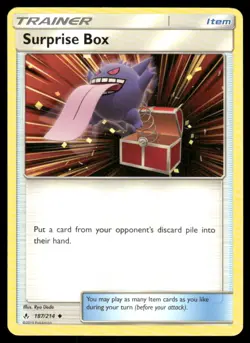 Surprise Box 187/214 Uncommon Unbroken Bonds Pokemon Near Mint - Image 1