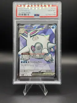 2025 POKEMON DRI EN ULTRA RARE #210 CETITAN EX PSA 10 - Image 1