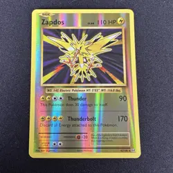 Zapdos 42/108 Reverse Holo Rare XY Evolutions Pokemon TCG - NM - Image 1