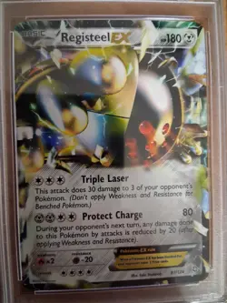 Pokemon TCG Registeel EX rare Holo 2012 B&W DRAGONS EXALTED SET 81/124 PSA 7 - Image 4