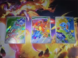 Pokemon First Partner Jumbo Kanto Starters Bulbasaur, Charmander, Squirtle - Image 1