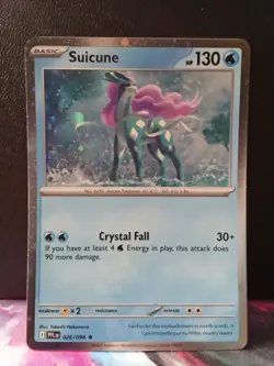 Pokemon TCG Suicune 026/094 Cosmos Holo Knockout Box SWIRL 🔥 - Image 1
