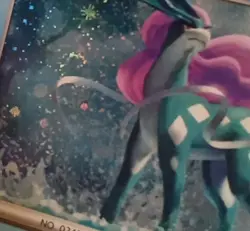 Pokemon TCG Suicune 026/094 Cosmos Holo Knockout Box SWIRL 🔥 - Image 2