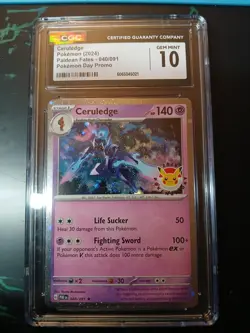 Ceruledge - (Pokemon Day 2024) (Cosmos Holo) 040/091 - Image 1