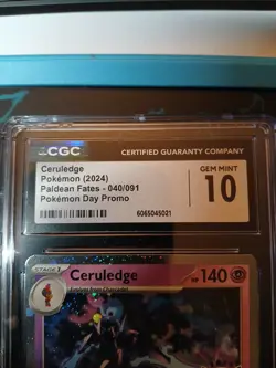 Ceruledge - (Pokemon Day 2024) (Cosmos Holo) 040/091 - Image 2