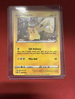 Pikachu SWSH234 Promo SWSH Black Star Pokemon TCG - Image 1