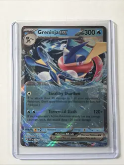 2023 POKEMON SVP EN-SV BLACK STAR PROMO 054 GRENINJA EX GRENINJA ex BATTLE DECK - Image 1