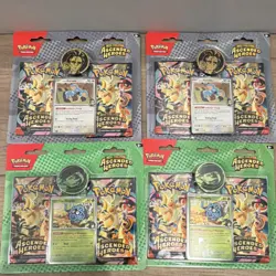 Pokemon TCG Ascended Heroes Booster Pack Lot of 2 Komala & Tangela(4 tot/8packs) - Image 1