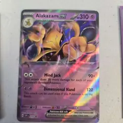 Alakazam ex 050 Scarlet & Violet Promo Ultra Rare NM Pokemon TCG - Image 1