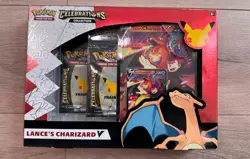 Pokemon 25th Anniversary Celebrations Lances Charizard V Collection Box Sealed - Image 1
