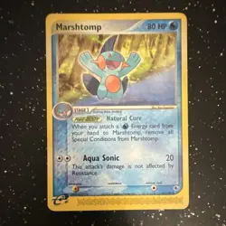 Marshtomp 41/109 Ruby and Sapphire Uncommon Regular Pokemon TCG English - Image 1
