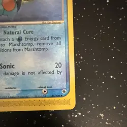 Marshtomp 41/109 Ruby and Sapphire Uncommon Regular Pokemon TCG English - Image 5