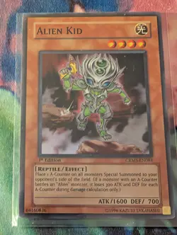 Alien Kid CRMS 1st Yugioh LP - Image 1