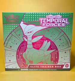 🔥 Iron Leaves ETB Elite Trainer Box Pokemon Cards Temporal Forces Brand New 🔥 - Image 1