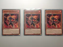 Yu-Gi-Oh! Elemental HERO Blazeman 1st Ed (Set Of 3) - Image 1