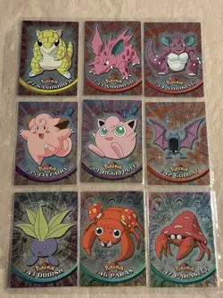 Topps TV Animation Ed Series 1999 Pokemon Complete Your Set #01 to #47 Holofoil - Image 3