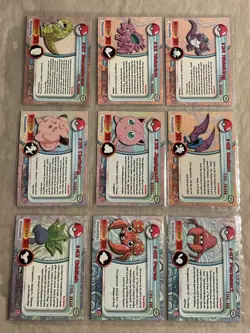 Topps TV Animation Ed Series 1999 Pokemon Complete Your Set #01 to #47 Holofoil - Image 4