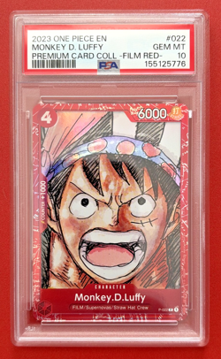 Monkey.D.Luffy (Premium Card Collection -ONE PIECE FILM RED Edition-) P-022 One - Image 1