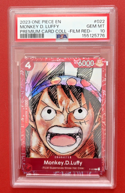 Monkey.D.Luffy (Premium Card Collection -ONE PIECE FILM RED Edition-) P-022 One - Image 2
