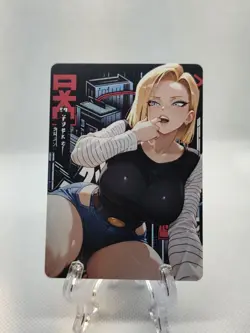 Andriod 18 Dragon Ball Z Waifu Card - Image 1