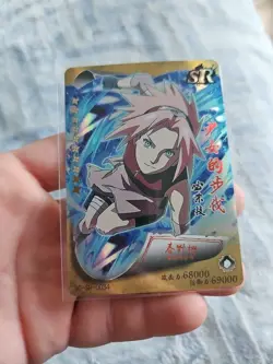Sakura Haruno SR-0034 Naruto Kayou Heaven Scroll Trading Card Holo Foil - Image 1