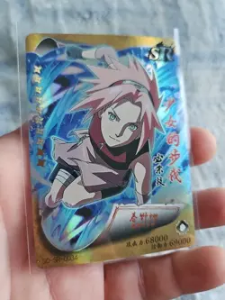 Sakura Haruno SR-0034 Naruto Kayou Heaven Scroll Trading Card Holo Foil - Image 4