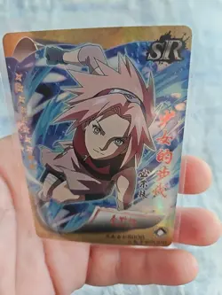 Sakura Haruno SR-0034 Naruto Kayou Heaven Scroll Trading Card Holo Foil - Image 5