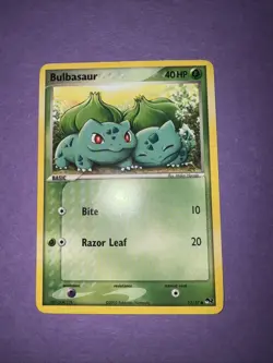 Pokemon TCG Bulbasaur 12/17 2005 Pop Series 2 LP Lightly Played - Image 1