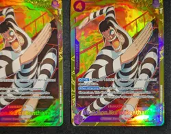 (3x) Mr. 2 Bon.Kurei (Bentham) SEC Cards - 2x EB01, 1x PRB02 - One Piece TCG, NM - Image 3