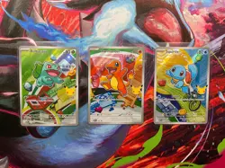 Pokemon First Partner Illustration 30th Collection Complete Promo Set 9 Cards NM - Image 2