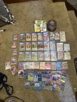 Lots of Pokemon Cards Graded Sealed Promos Vintage and Singles Lot - Image 1