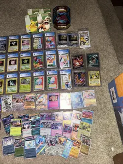 Lots of Pokemon Cards Graded Sealed Promos Vintage and Singles Lot - Image 2