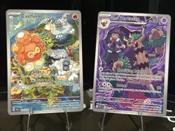 Pokemon SSP Card Lot – Castform Sunny Form, Hop's Trevenant – English - Image 1