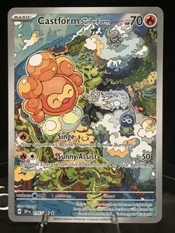 Pokemon SSP Card Lot – Castform Sunny Form, Hop's Trevenant – English - Image 4