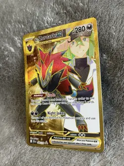 Pokemon TCG N's Zoroark ex 189/159 Sv09: Journey Together Gold Holo NM JL - Image 5