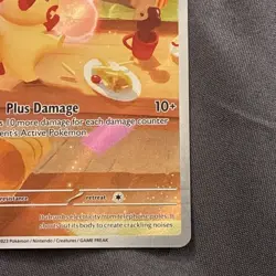 Plusle Paradox Rift Holo Illustration Rare Pokemon TCG Card 193/182 - Image 4